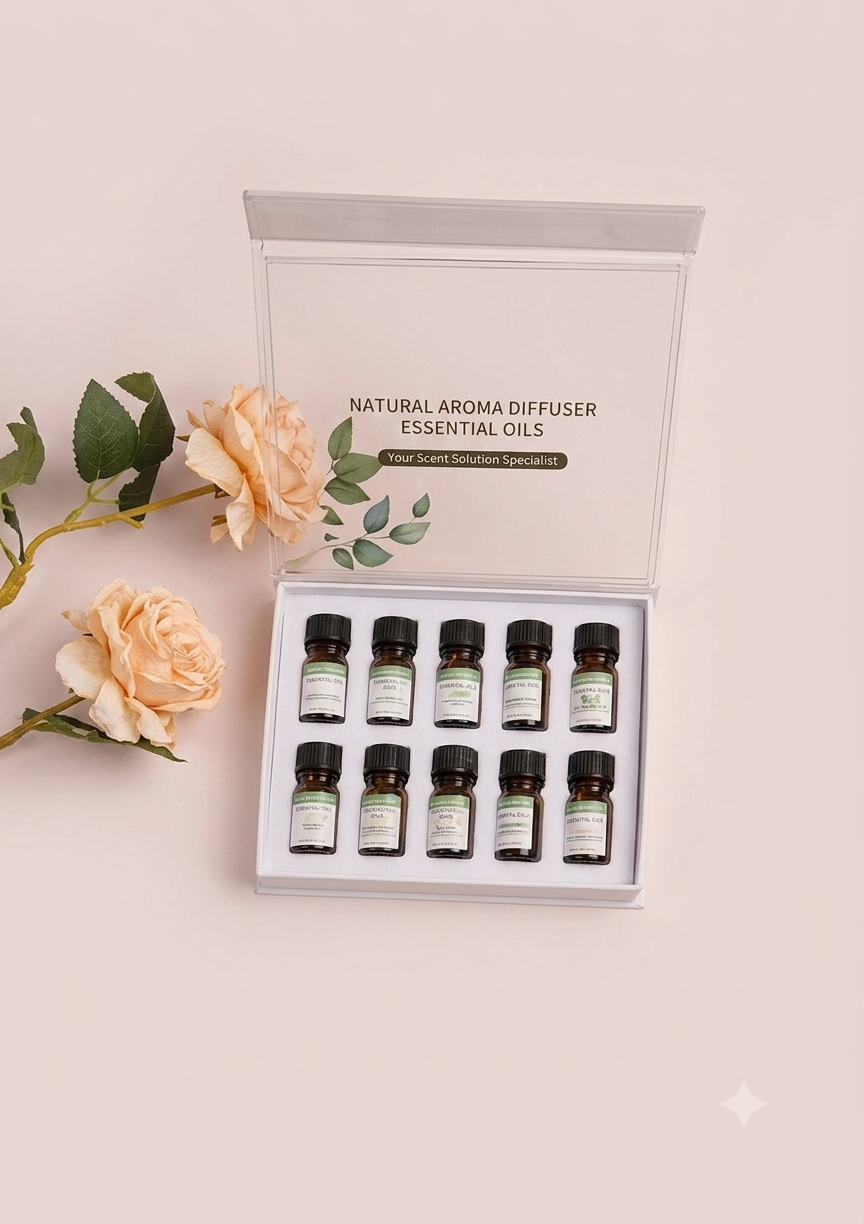 Premium Essential Oils Discovery Set - NAMSTE (5ml x 10)