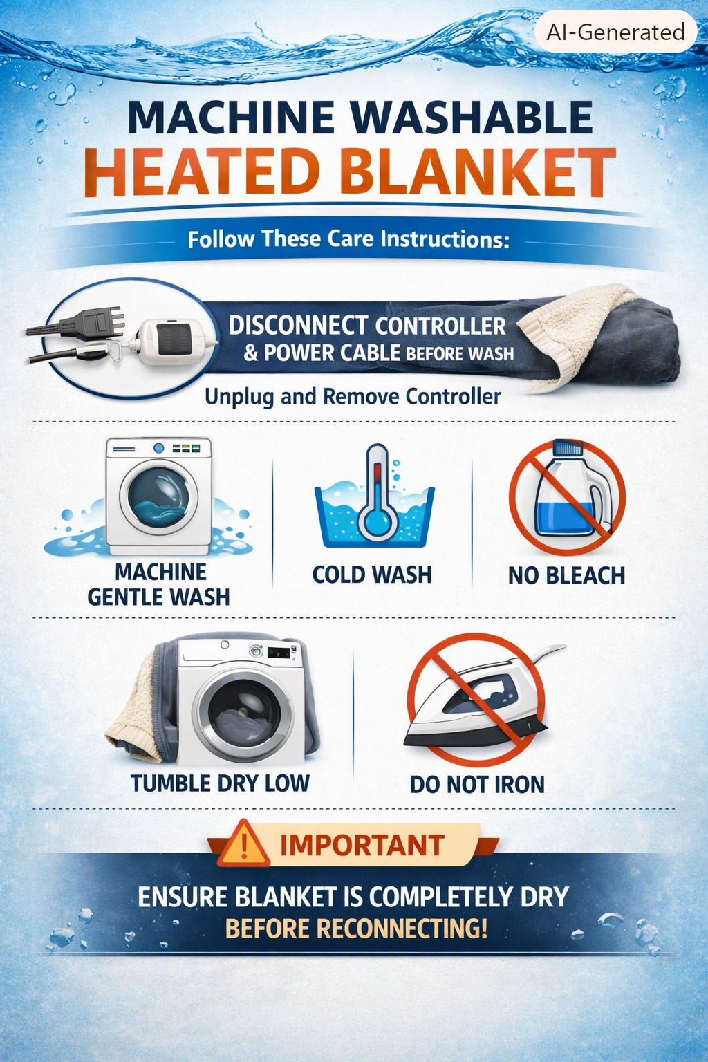 Soft Electric Heated Blanket